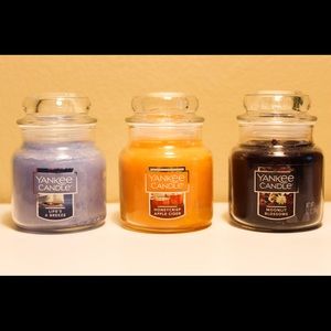 Set of Three Candles